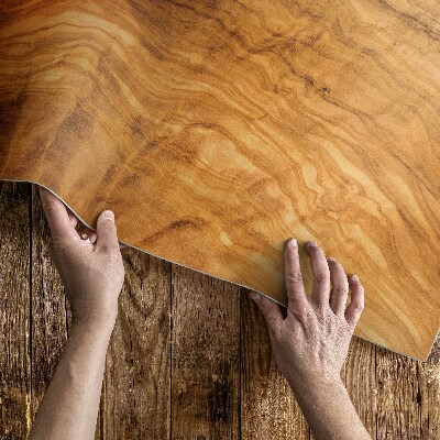 Vinylový koberec Tvary ve dřevě textura prken