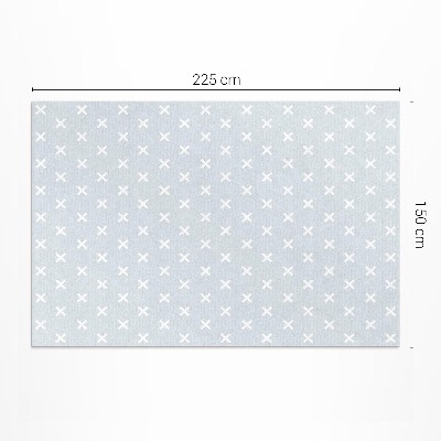 Světlé křížky minimalistický vzor