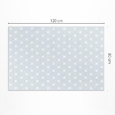Světlé křížky minimalistický vzor