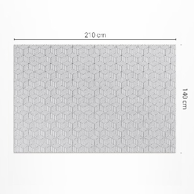 Geometrická mozaika jemné vzornictví