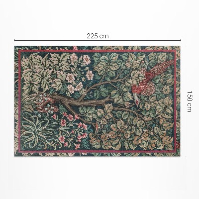 Vinylový koberec Bažant William Morris