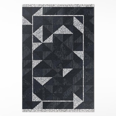 Vinylový koberec Mozaika geometrický vzor vintage
