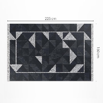 Vinylový koberec Mozaika geometrický vzor vintage