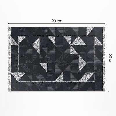 Vinylový koberec Mozaika geometrický vzor vintage