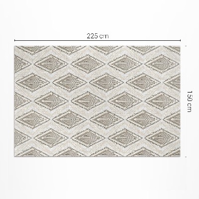 Vinylový koberec Pravidelný ornament geometrický vzor