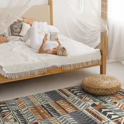 Boho lineární abstrakce indiánský styl