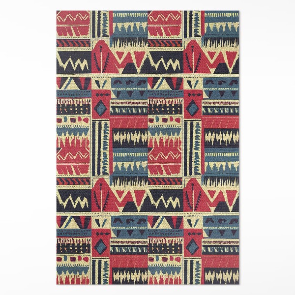 Vinylový koberec Indiánský vzor abstraktní boho