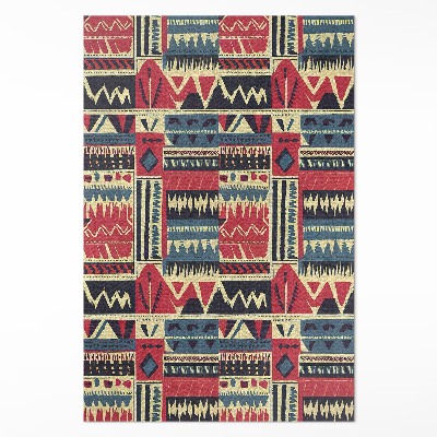 Indiánský vzor abstraktní boho