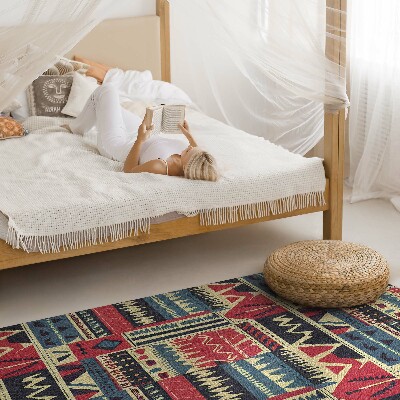 Indiánský vzor abstraktní boho