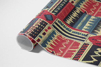 Vinylový koberec Indiánský vzor abstraktní boho