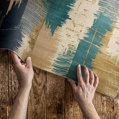 Vinylový koberec Abstraktní skvrny stopy opotřebované barvy