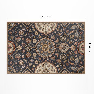 Rostlinný ornament dekorativní vzor vintage