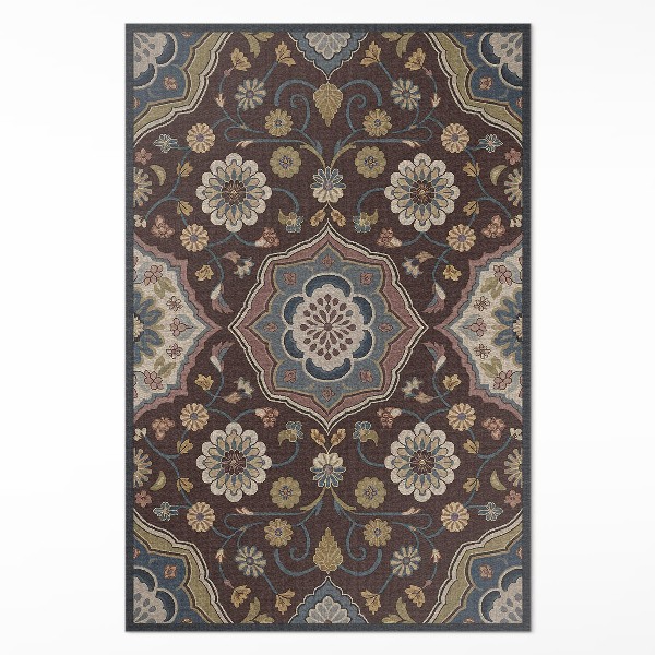 Květiny a rostliny ornamentální vzor vintage