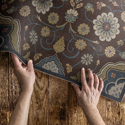 Květiny a rostliny ornamentální vzor vintage