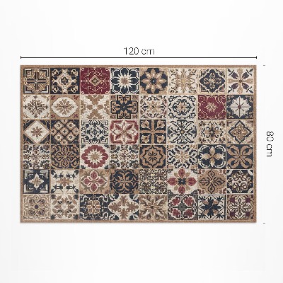 Stará mozaika vzorované vintage dlaždice