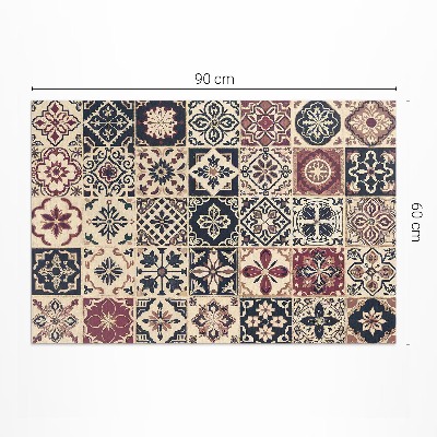 Staré vzorované dlaždice mozaika vintage styl