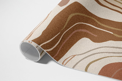 Vinylový koberec Pastelové boho linie a skvrny