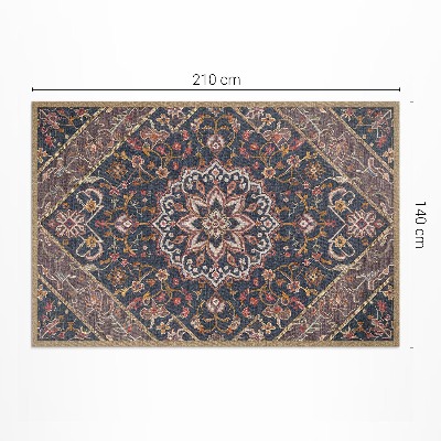 Bohatě zdobený ornament v tureckém stylu