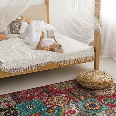Vinylový koberec Barevný patchwork vzor v perském stylu