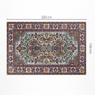 Vinylový koberec Bohatý vzor v tureckém stylu