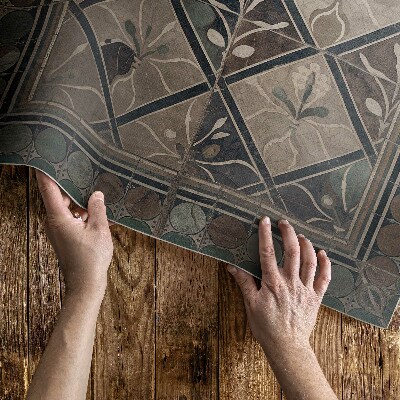 Elegantní geometrie na vintage dlaždicích