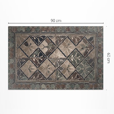 Elegantní geometrie na vintage dlaždicích