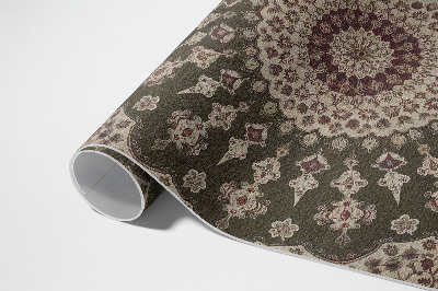 Vinylový koberec Aztécké mandaly ve vintage stylu