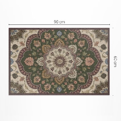 Vinylový koberec Květiny ve stylu Art Nouveau