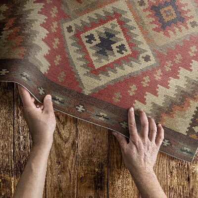Vinylový koberec Geometrická přesnost aztéckého umění