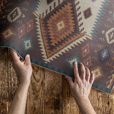 Vinylový koberec Symetrická uspořádání v aztéckém stylu