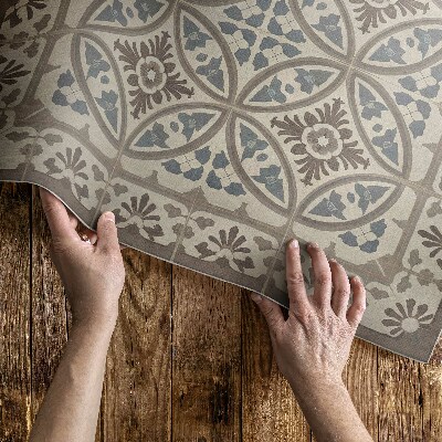 Boho geometrická kompozice