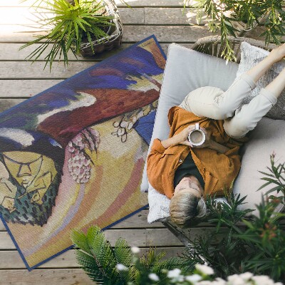 Vinylový koberec Abstraktní trojka od Wassilyho Kandinského