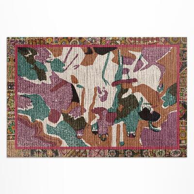 Vinylový koberec Abstraktní tóny De Wassily Kandinsky