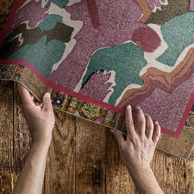 Vinylový koberec Abstraktní tóny De Wassily Kandinsky