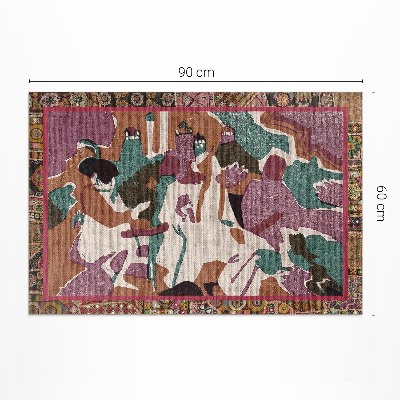Vinylový koberec Abstraktní tóny De Wassily Kandinsky