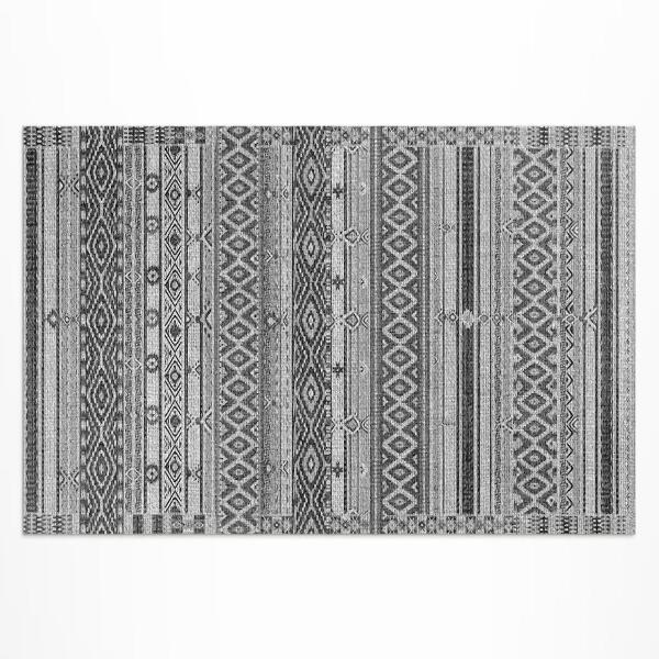 Vinylový koberec Imitace textilu geometrické kosočtverce