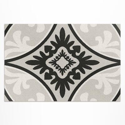 Vinylový koberec Dlaždice se vzorem elegantního ornamentu