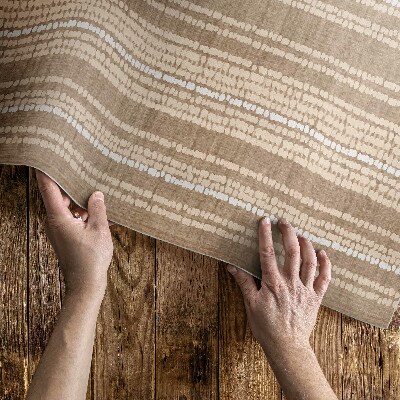 Vinylový koberec Béžový boho styl vazby Vintage