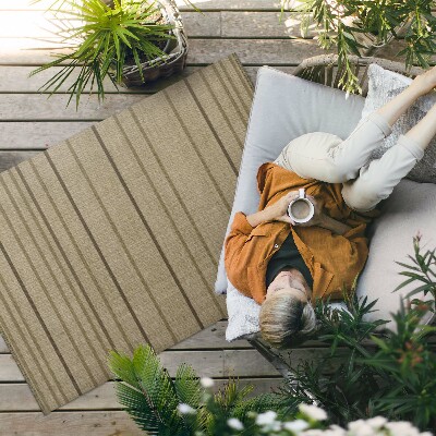 Vinylový koberec Vintage boho styl hnědé pruhy Vintage boho styl šedé pruhy látky