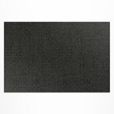 Vinylový koberec Tmavá textura imitace tkaniny