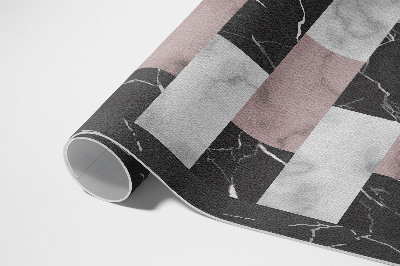 Vinylový koberec Trendy mozaiková mramorová kostka