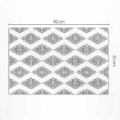 Vinylový koberec Indický geometrický vzor kosočtverce