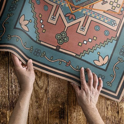 Vinylový koberec Arabský geometrický ornamentální vzor
