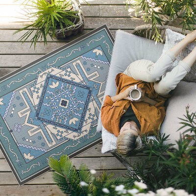Vinylový koberec Kosočtvercové geometrické linie moderní linie
