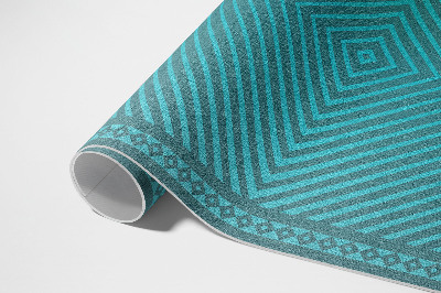 Vinylový koberec Kosočtvercový design geometrické linie