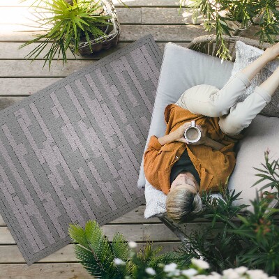 Vinylový koberec Imitace boho látky koberec
