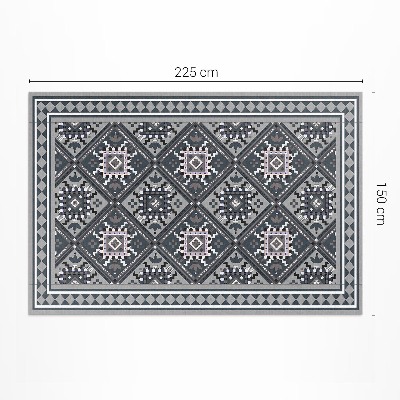 Vinylový koberec Orientální arabský geometrický vzor