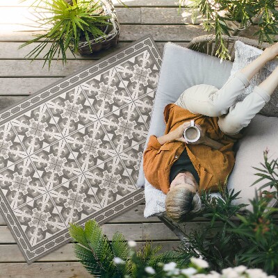 Vinylový koberec Romboidní geometrické dekorativní dlaždice