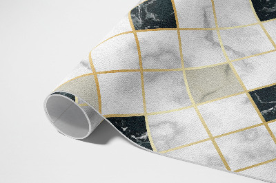 Vinylový koberec Jemná mozaika s geometrickými hvězdami