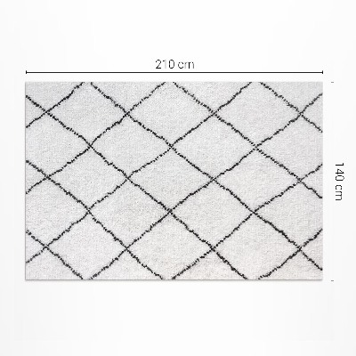 Vinylový koberec Plyšová látka Turecký patchworkový vzor